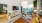 a living room with a large window