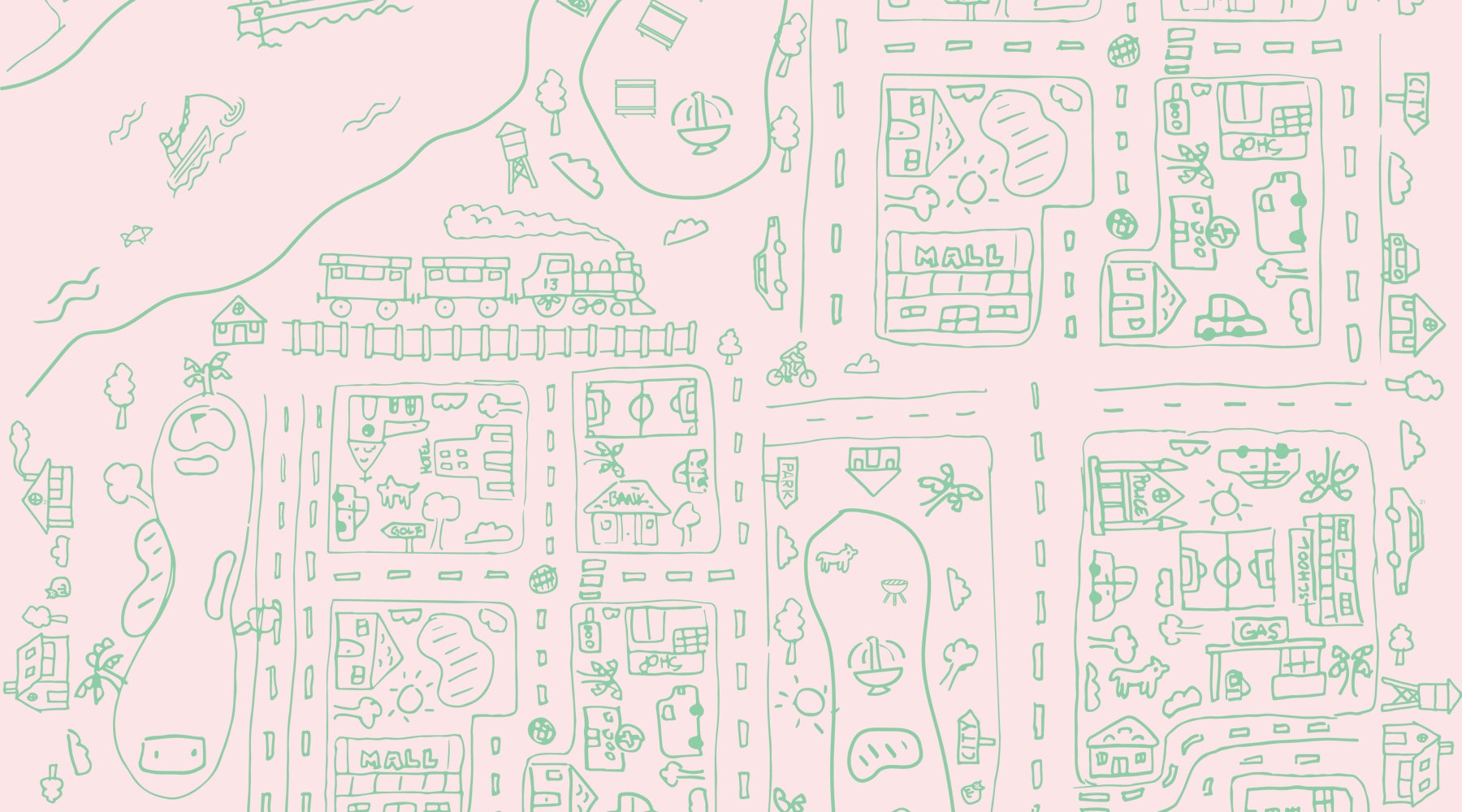 city map illustration